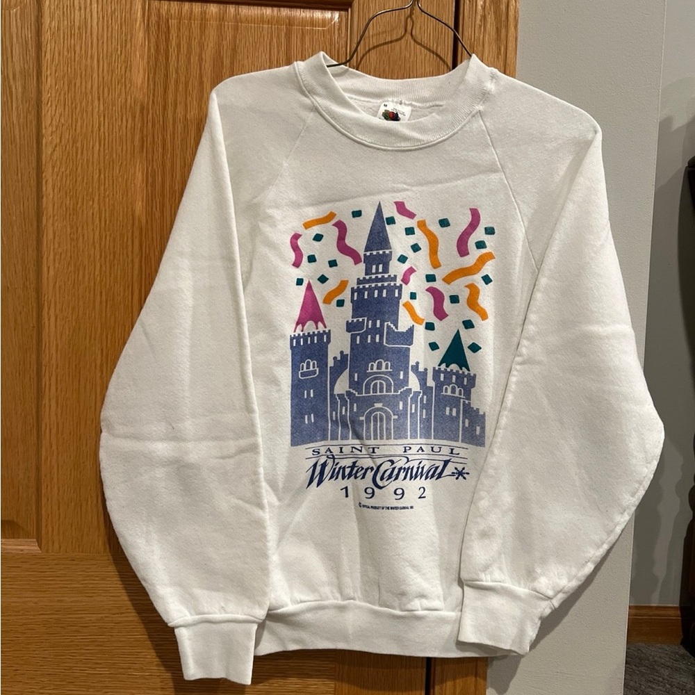 Vintage 1992 Saint Paul Winter Carnival Crewneck size XS/S